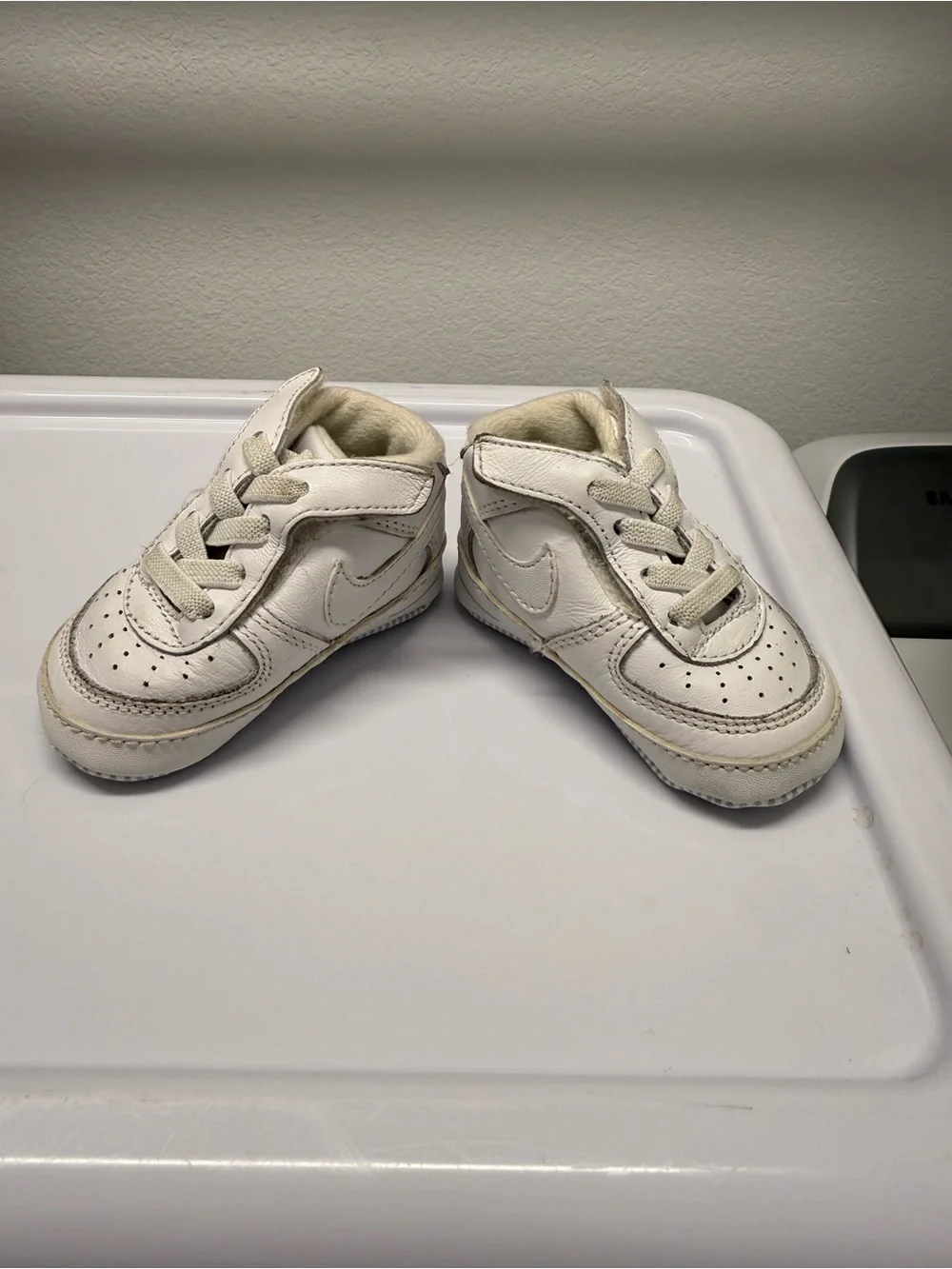 Nike Baby Leather Velcro Sneakers